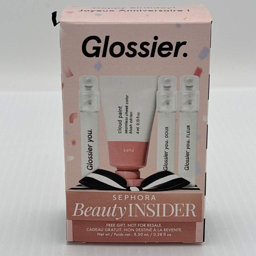 Sephora Beauty Insider Birthday Glossier Blush, You, You Doux, You Fleur EDP NIB